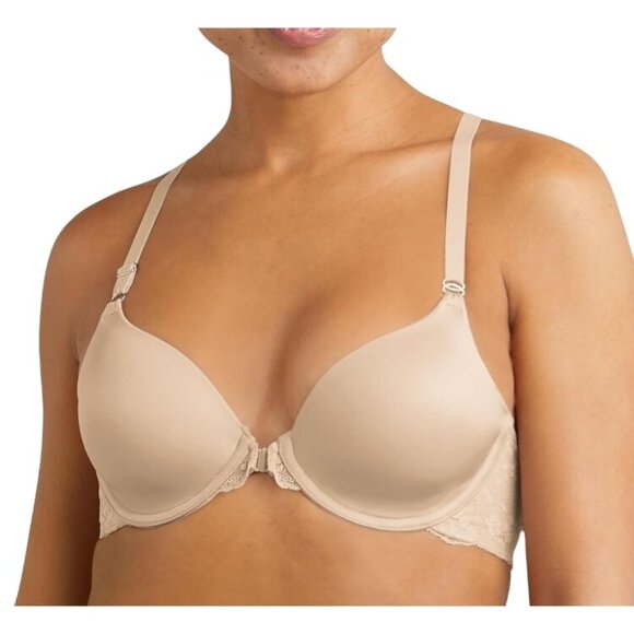 Maidenform Womens Racerback Bra with Shaping Support Underwire Bras 38DD latte - Picture 3 of 10